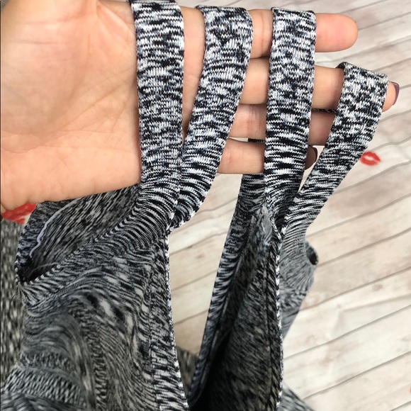 GUESS Double Strap Fit And Flare Bandage Dress - Picture 6 of 6